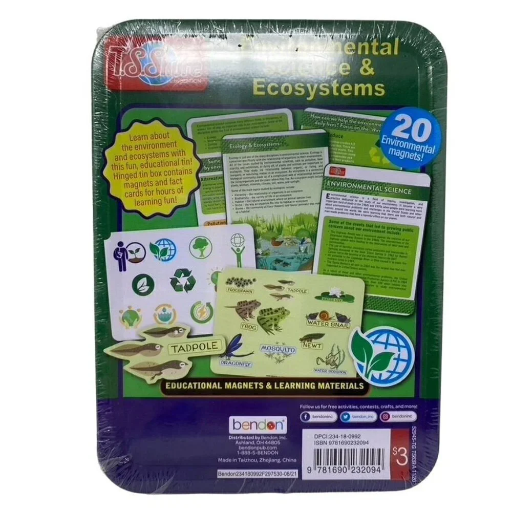 T. S. Shure by Bendon Environmental Science and Ecosystems Educational Magnets - Picture 3 of 5